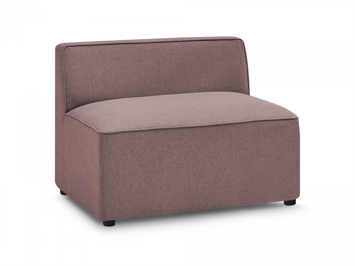 1-zits fauteuil voor modulaire bank ROUSSEAU gemêleerde stof