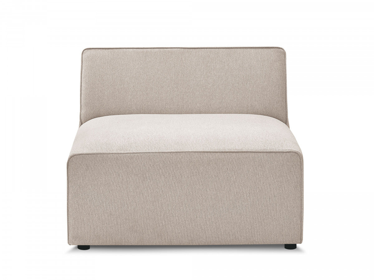 1-zits fauteuil voor modulaire bank ROUSSEAU gemêleerde stof