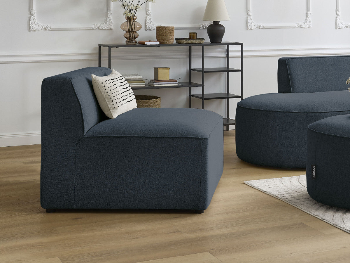 1-zits fauteuil voor modulaire bank ROUSSEAU gemêleerde stof