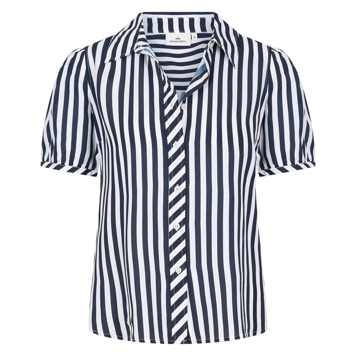 Hv Society - Dames - Blouse - Blauw