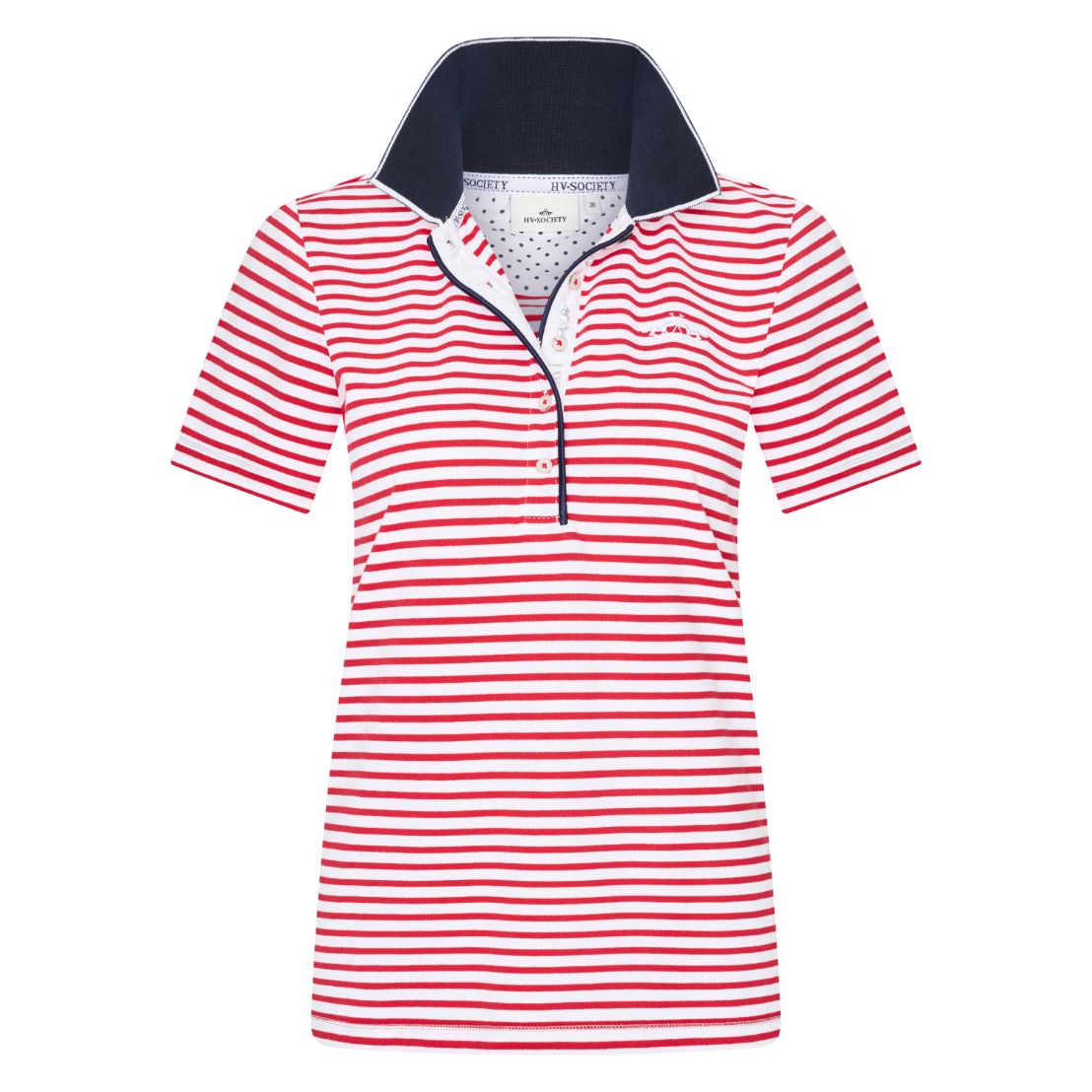 Hv Society - Dames - Polo - Rood