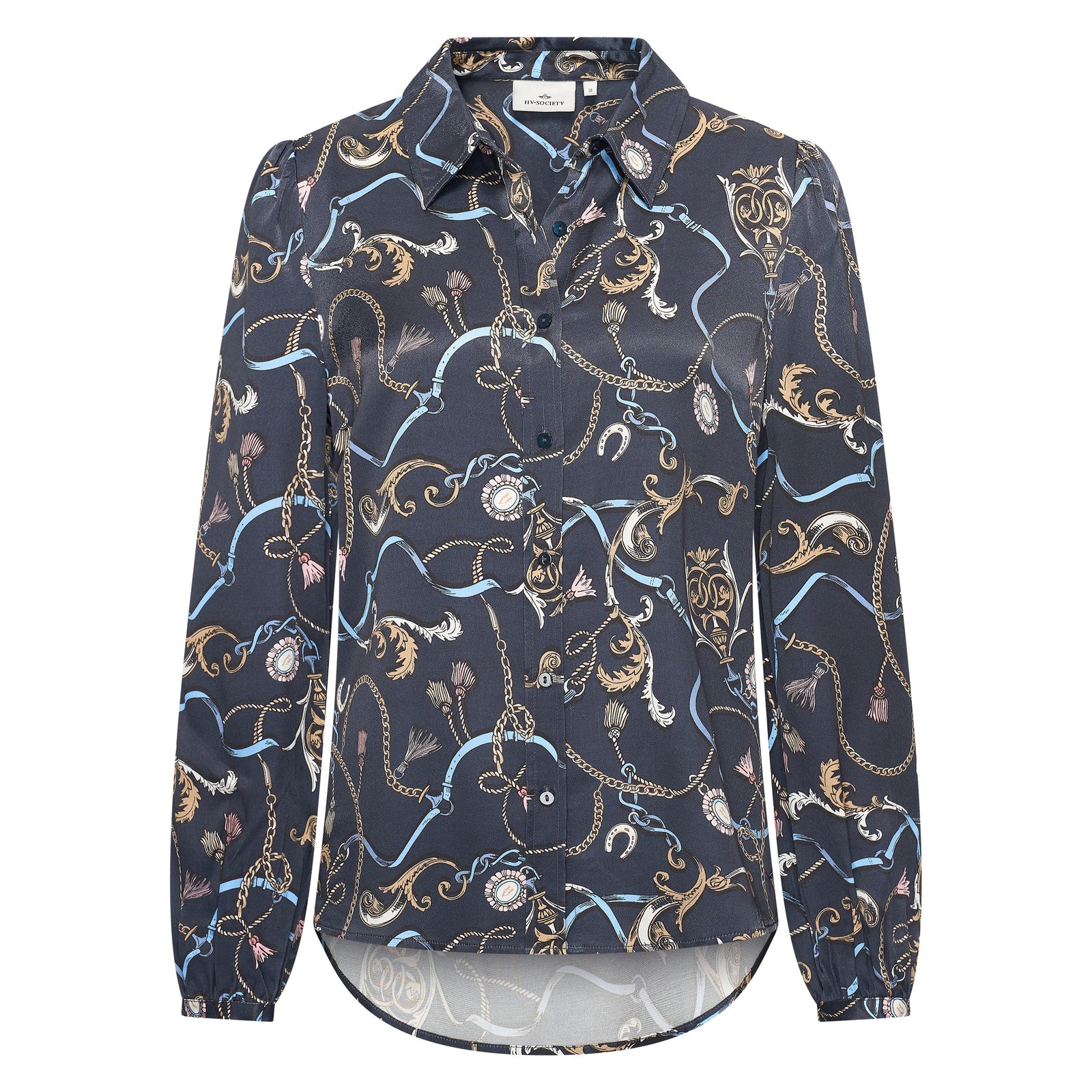 Hv Society - Blouse - Navy