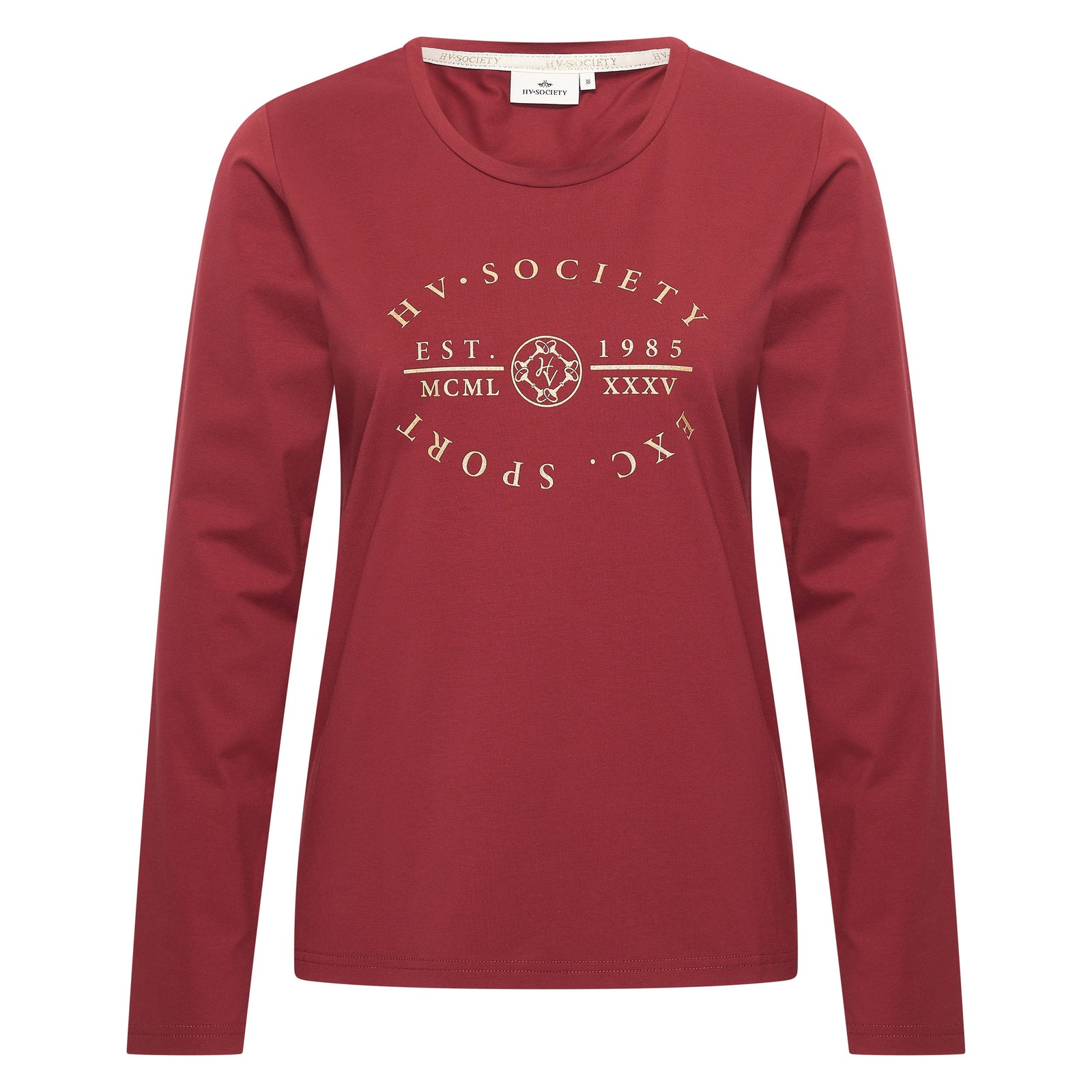 Hv Society - Top - Burgundy