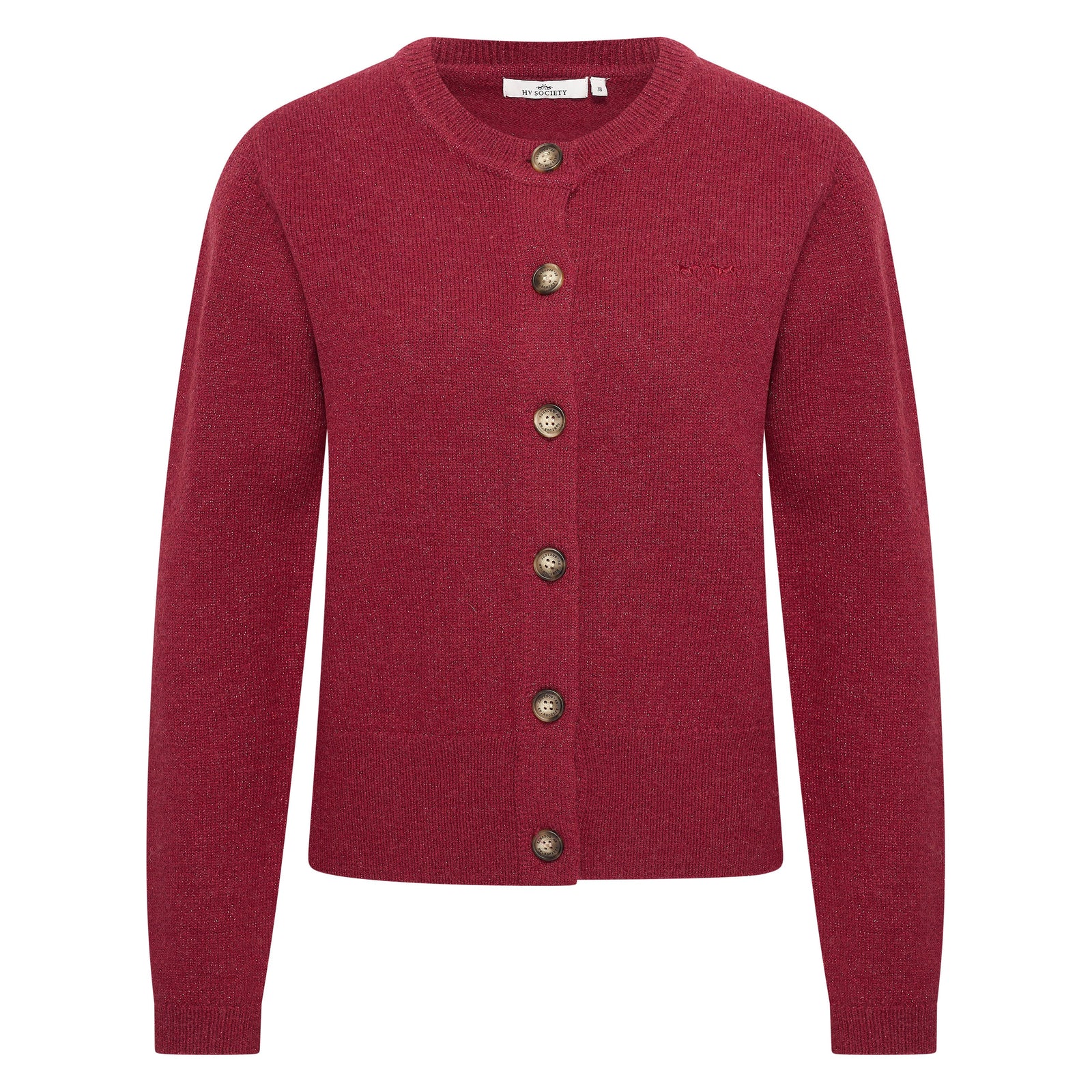 Hv Society - Vest - Burgundy