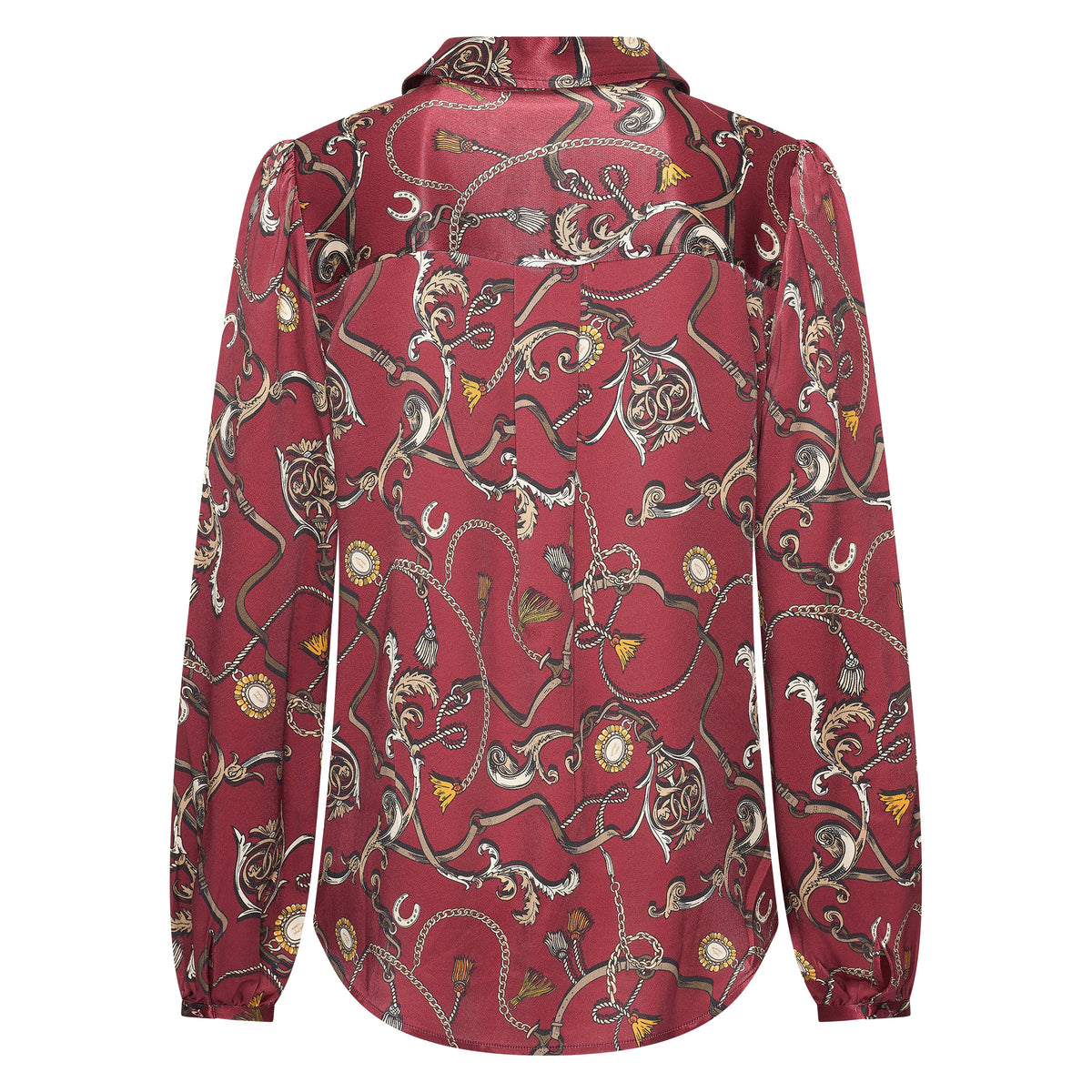 Hv Society - Blouse - Burgundy