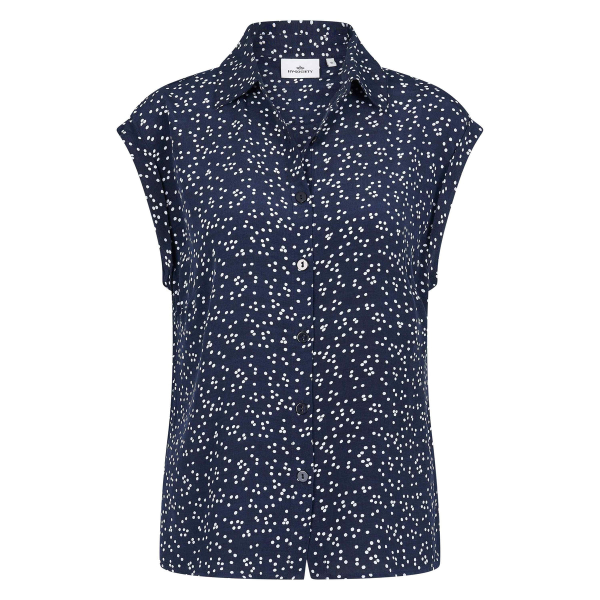 Hv Society - Dames - Blouse - Blauw