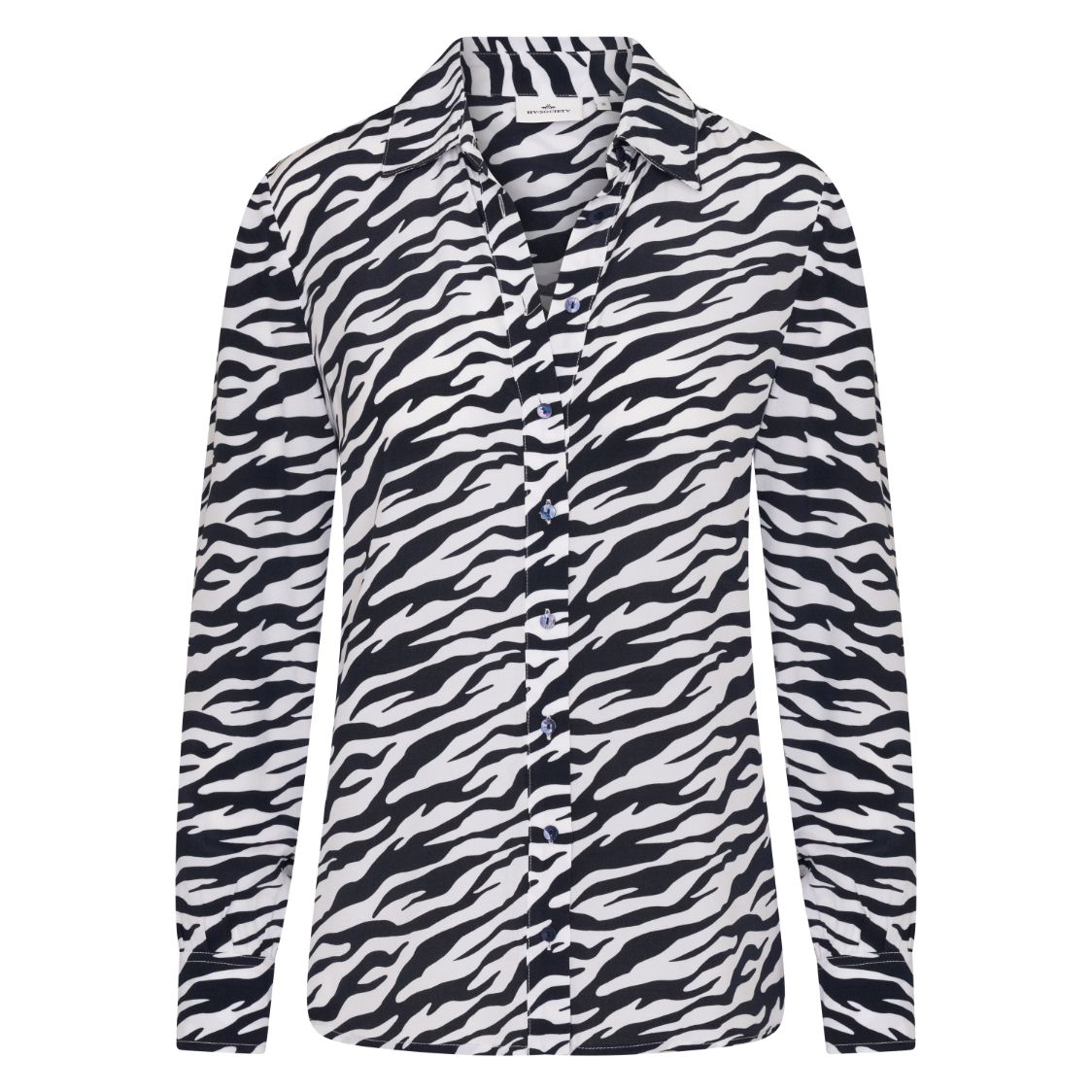 Hv Society - Dames - Blouse - Blauw