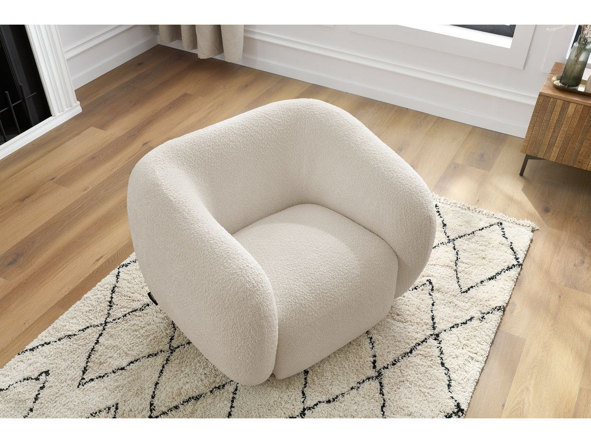 CELINE fauteuil bouclé stof