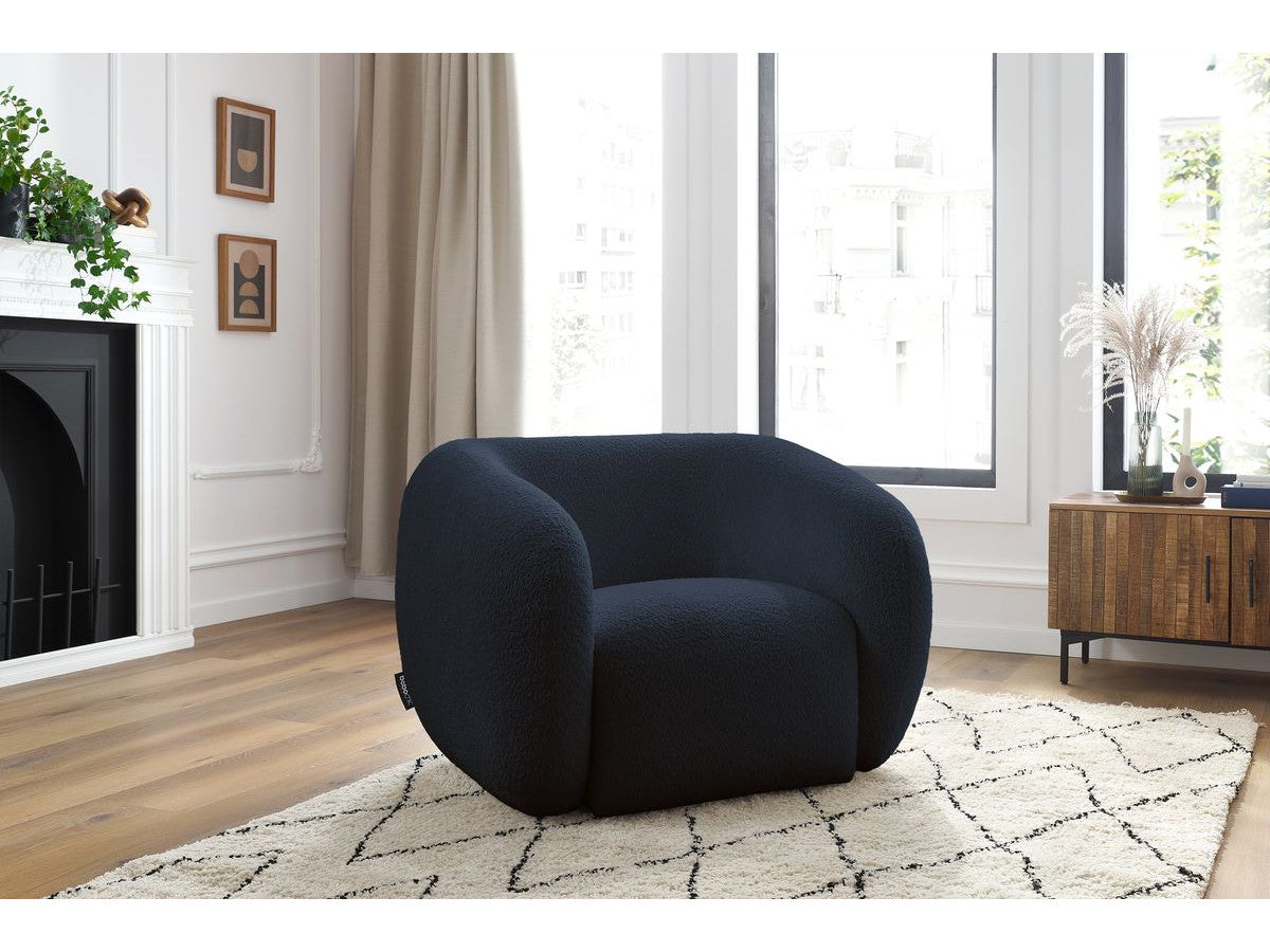 CELINE fauteuil bouclé stof