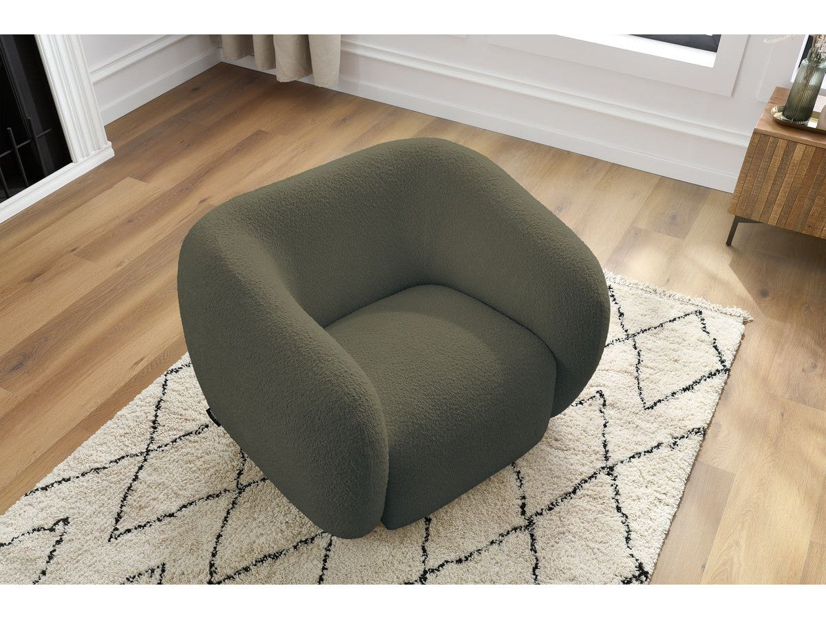 CELINE fauteuil bouclé stof