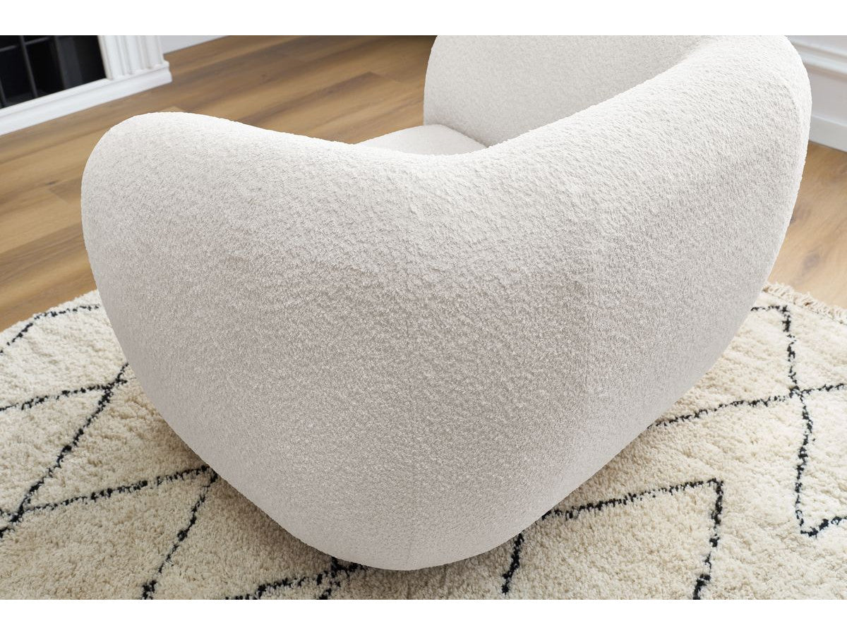 CELINE fauteuil bouclé stof