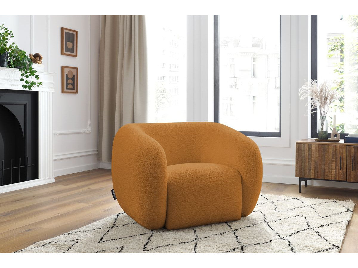CELINE fauteuil bouclé stof