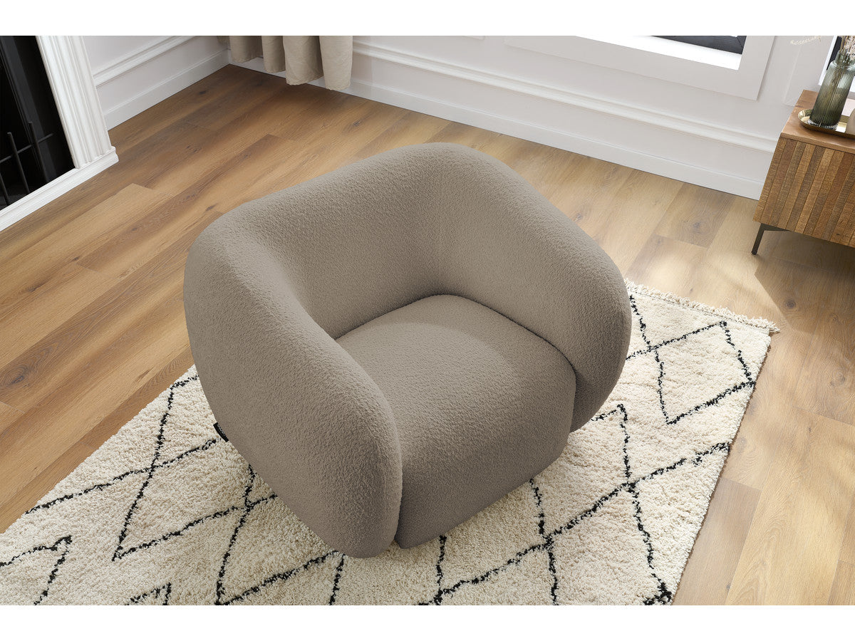 CELINE fauteuil bouclé stof