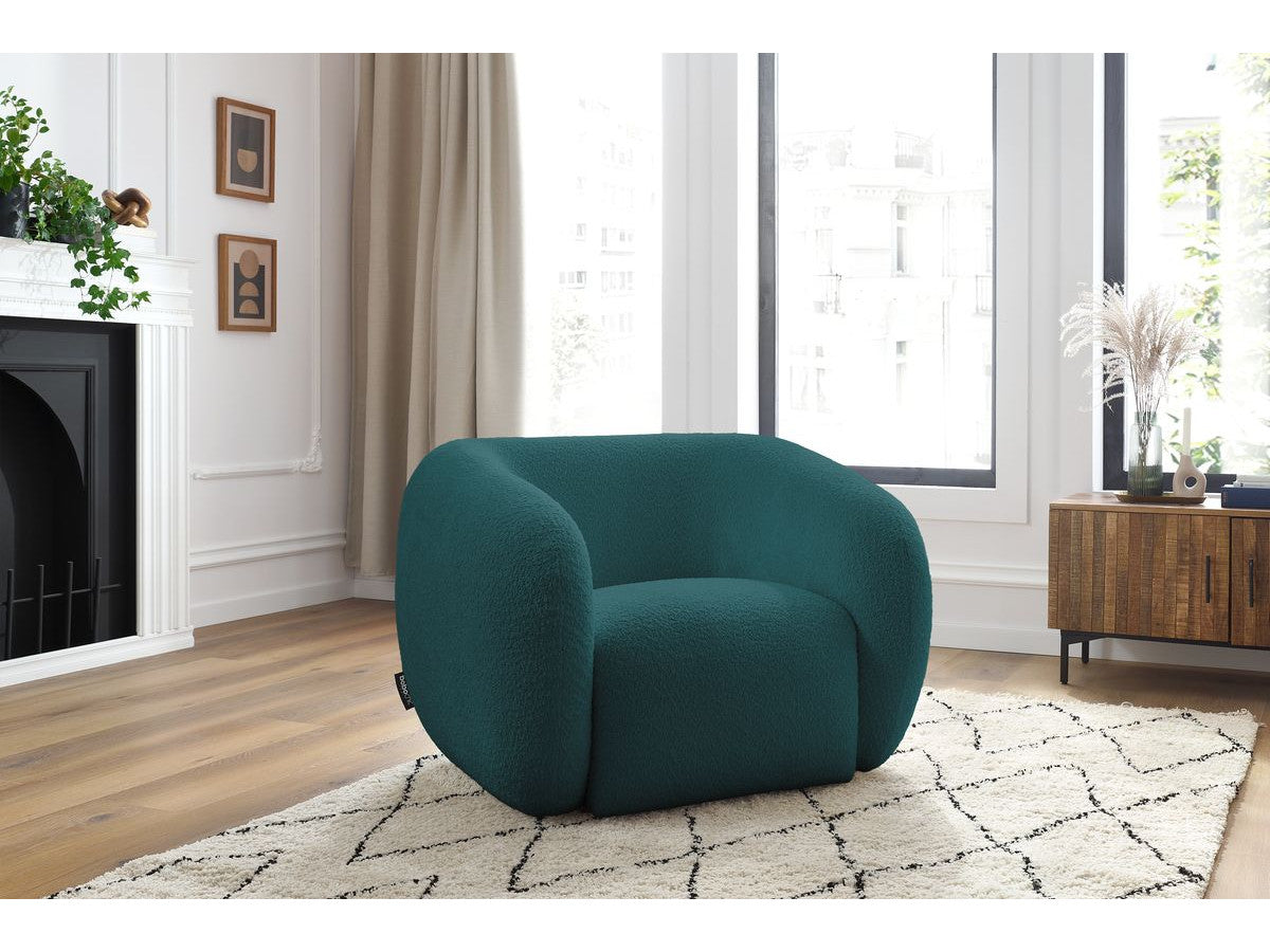 CELINE fauteuil bouclé stof