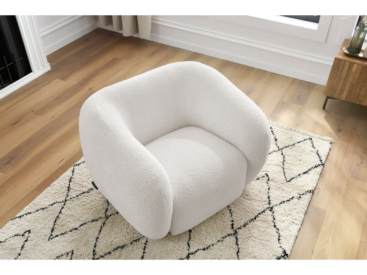 CELINE fauteuil bouclé stof