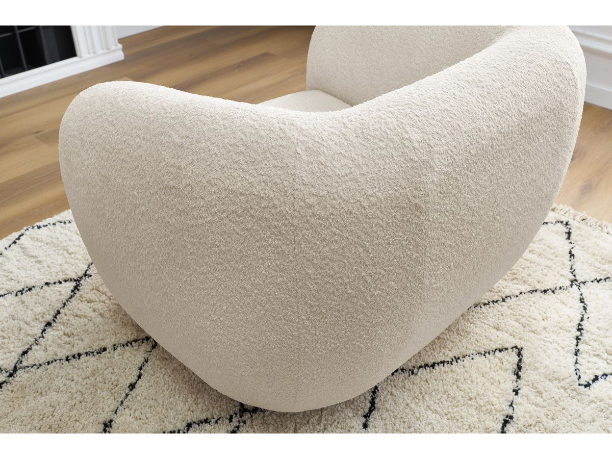 CELINE fauteuil bouclé stof
