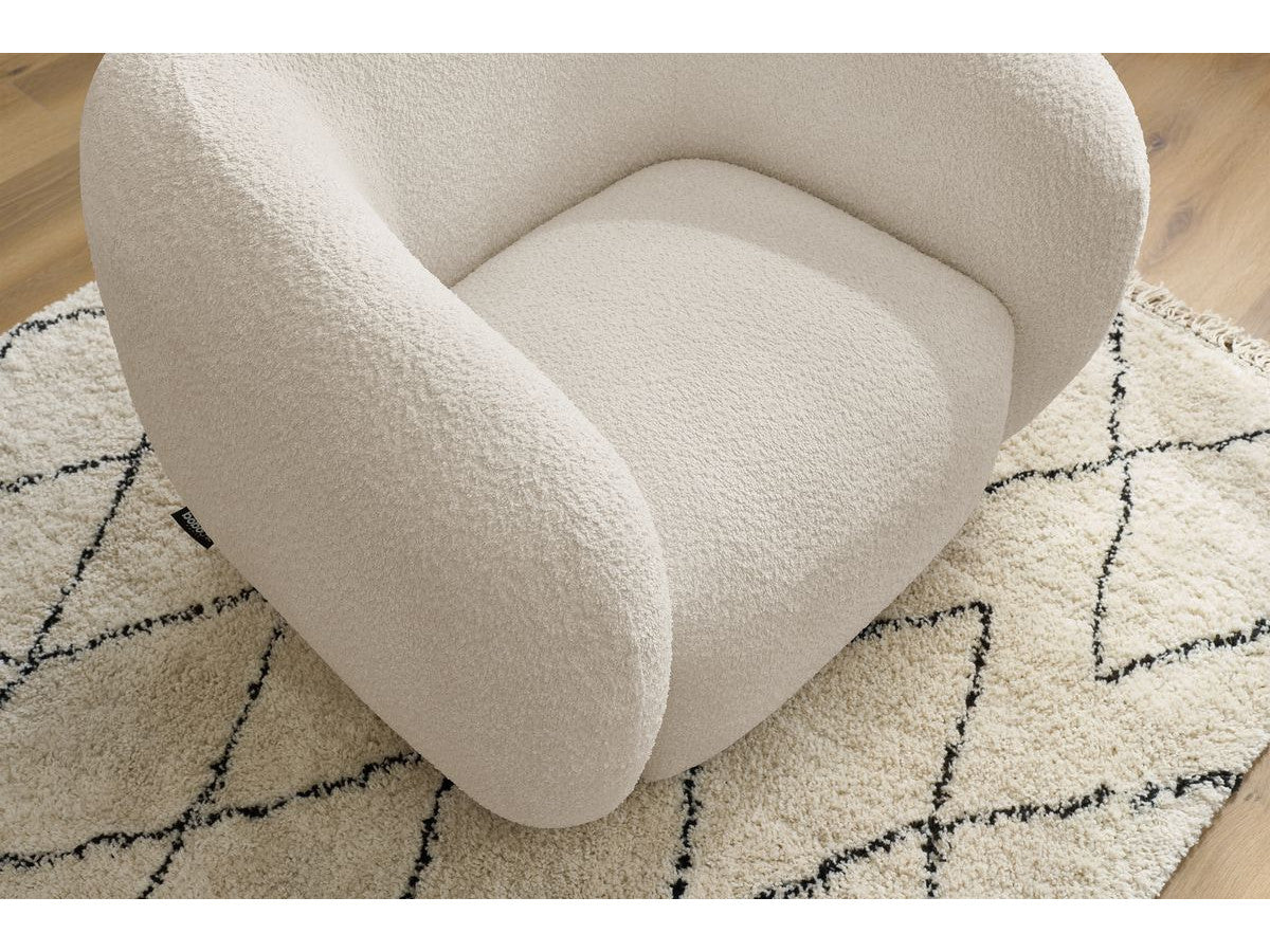 CELINE fauteuil bouclé stof