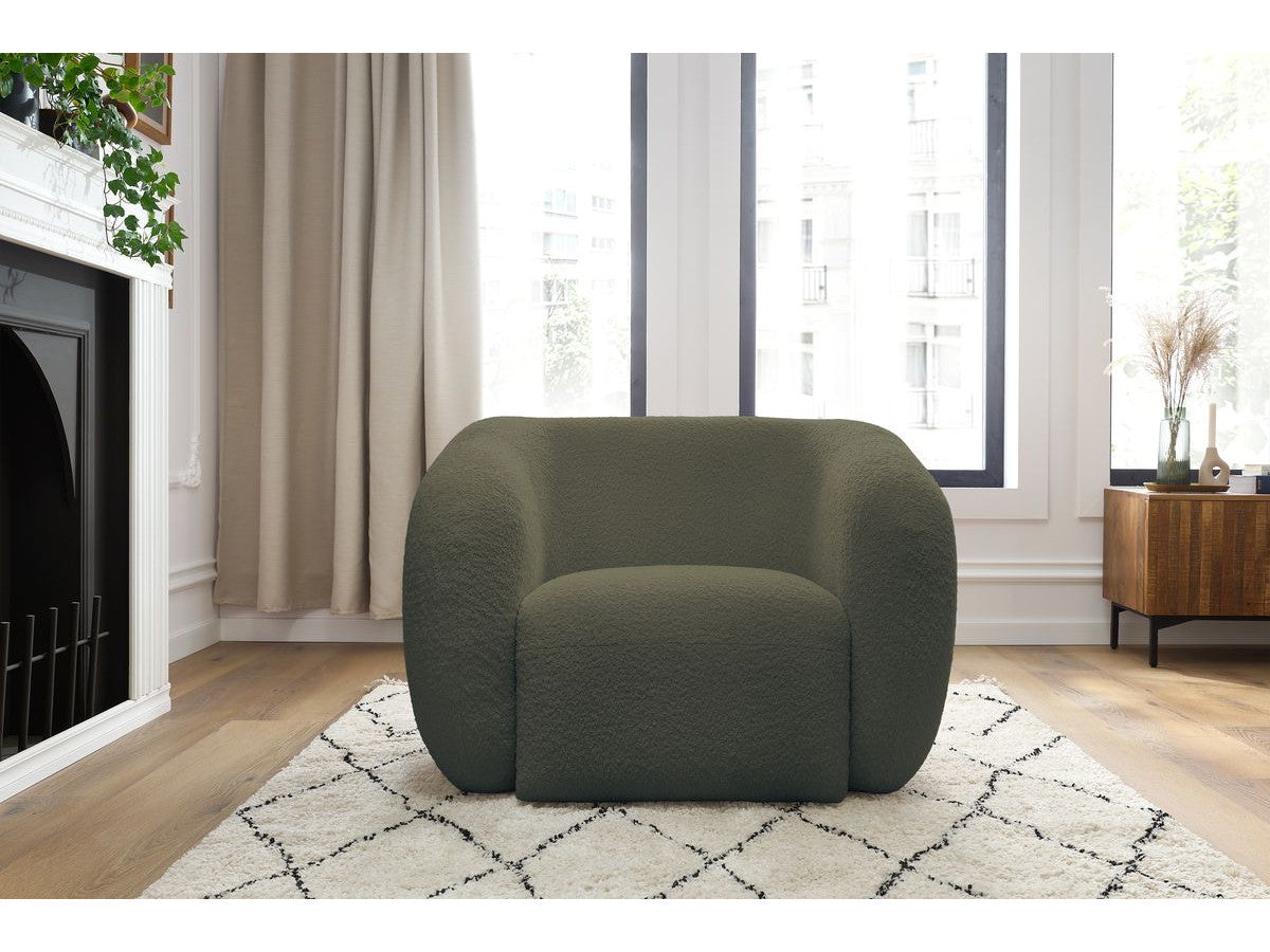 CELINE fauteuil bouclé stof