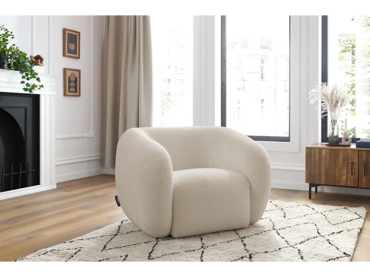 CELINE fauteuil bouclé stof