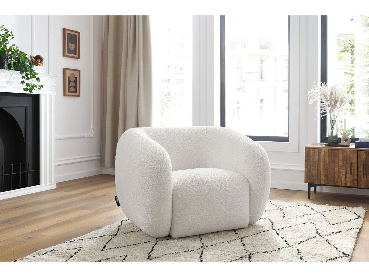 CELINE fauteuil bouclé stof