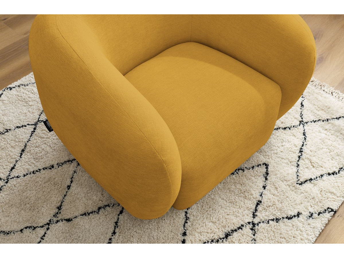 CELINE fauteuil glad stof