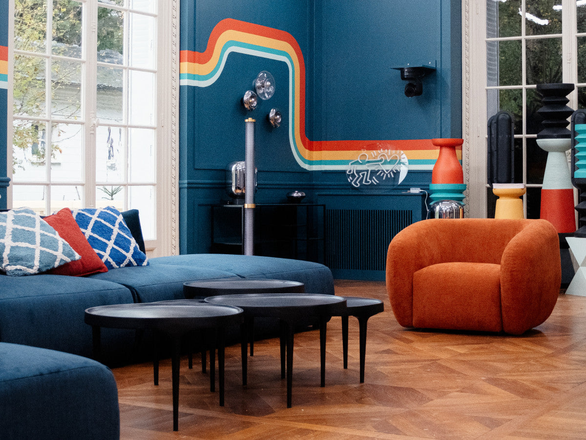 CELINE fauteuil glad stof