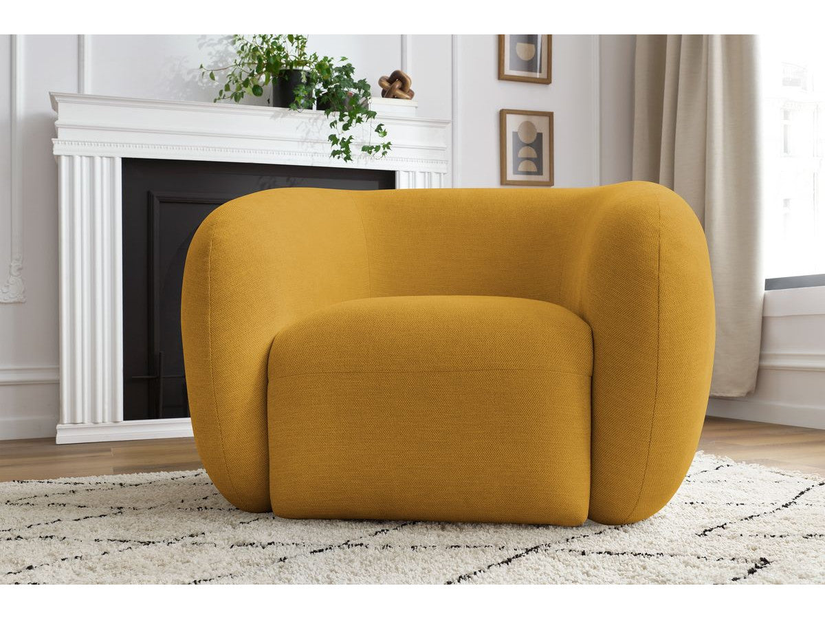 CELINE fauteuil glad stof