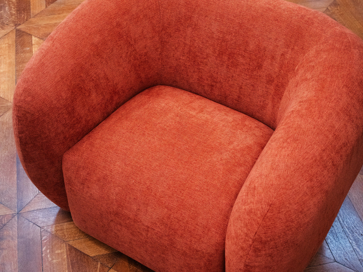 CELINE fauteuil glad stof