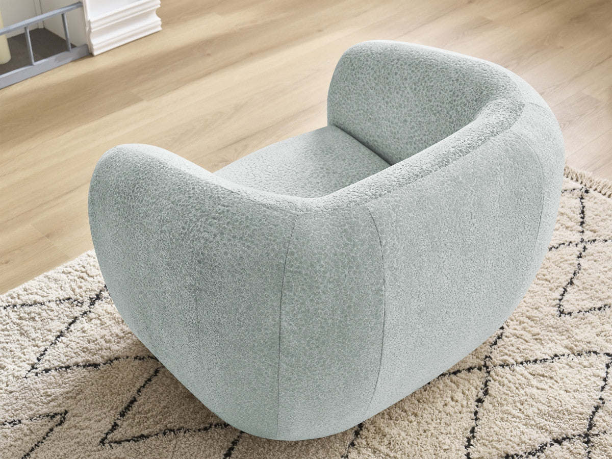 Fauteuil CELINE tissu texturé