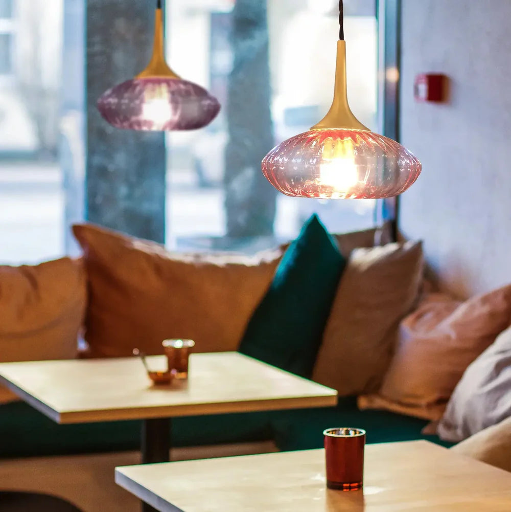 Grace - Petite Suspension - Rose Spinelle