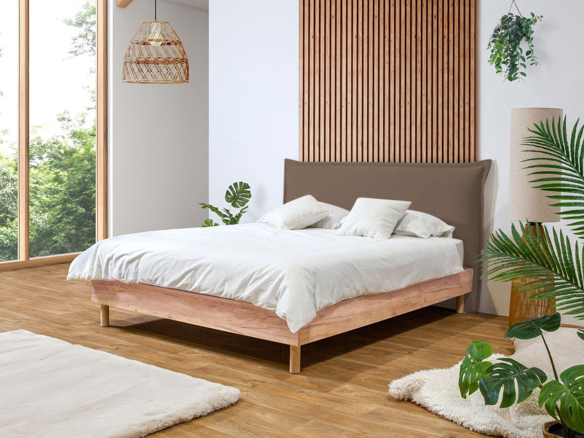 CHARLIE bed met massieve lattenbodem