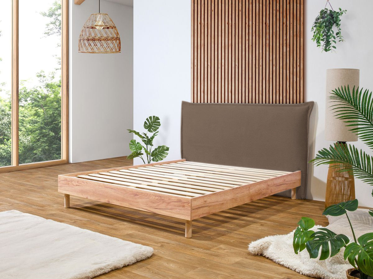 CHARLIE bed met massieve lattenbodem