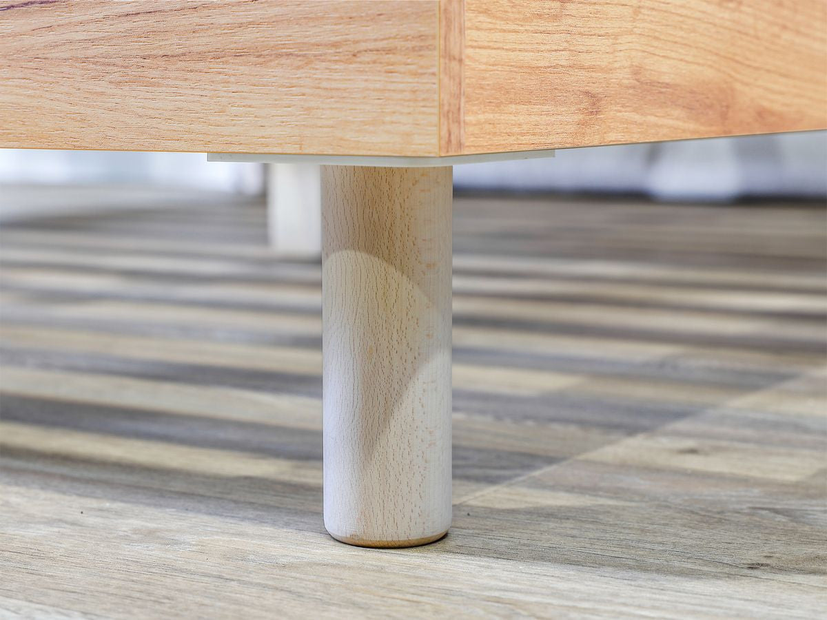 CHARLIE bed met massieve lattenbodem