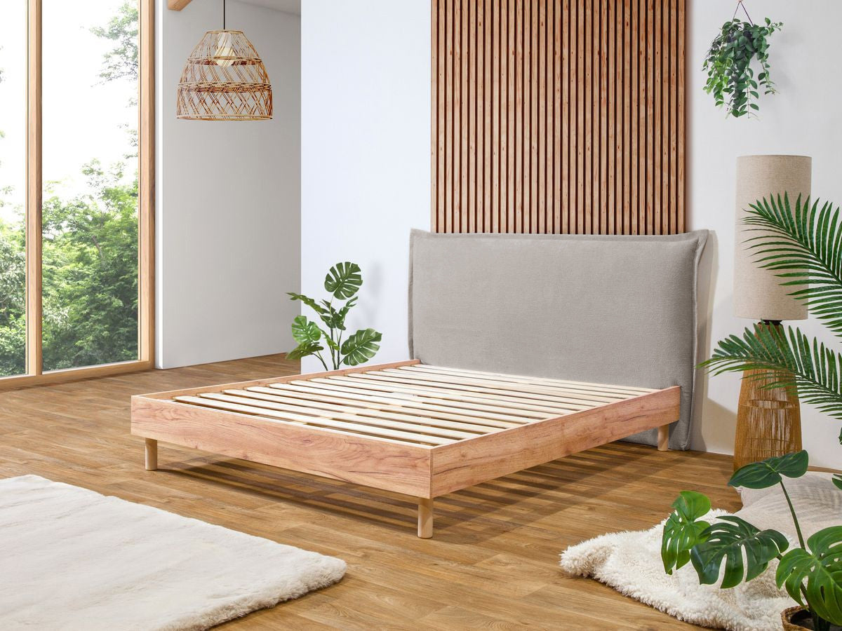 CHARLIE bed met massieve lattenbodem