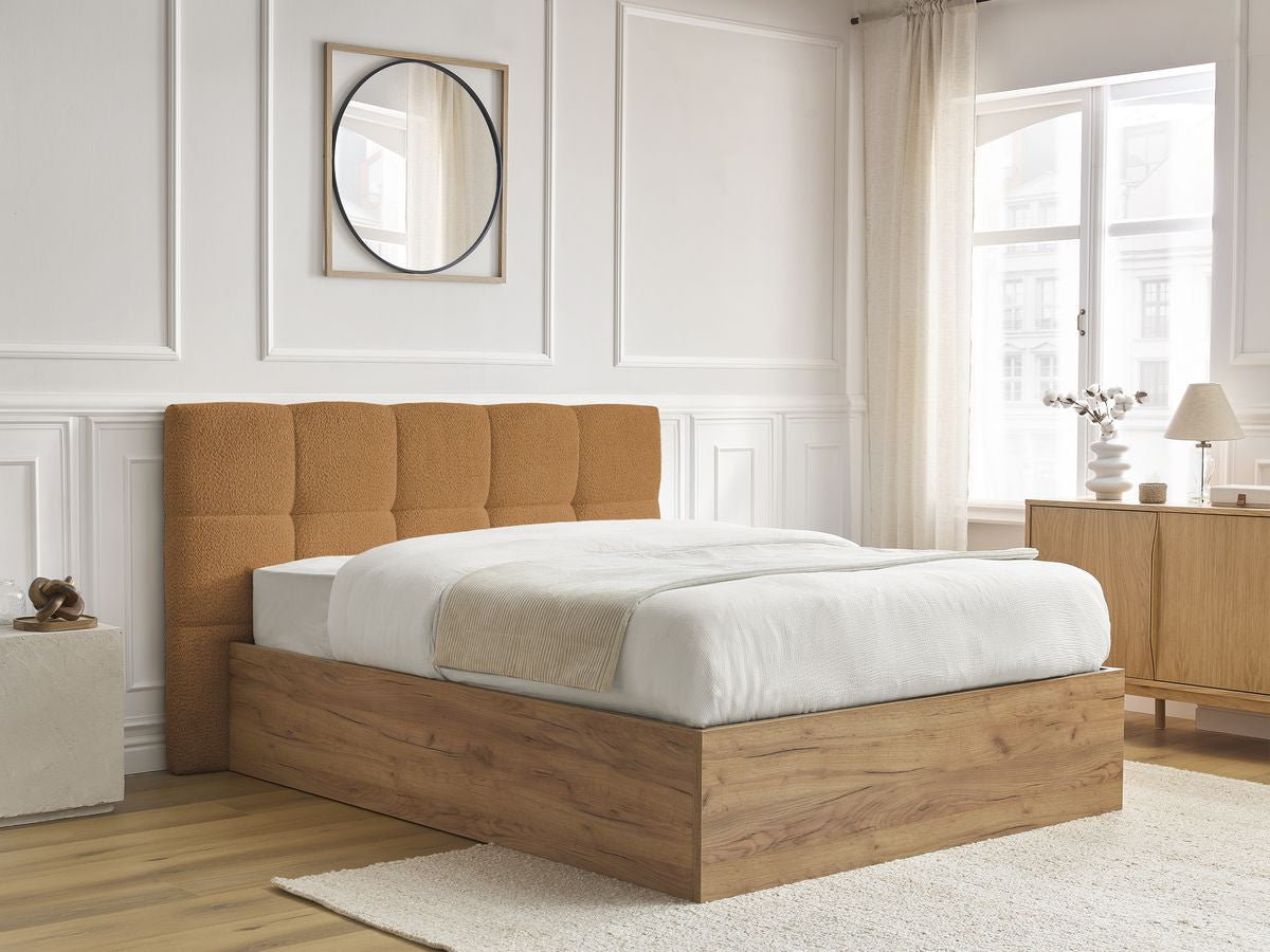 KUMO opbergbed bouclé stof