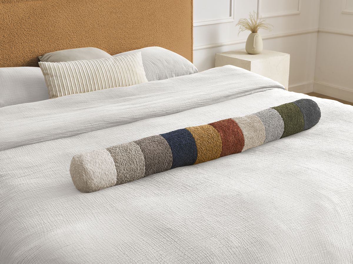 IMERI bed badstof met massieve latten