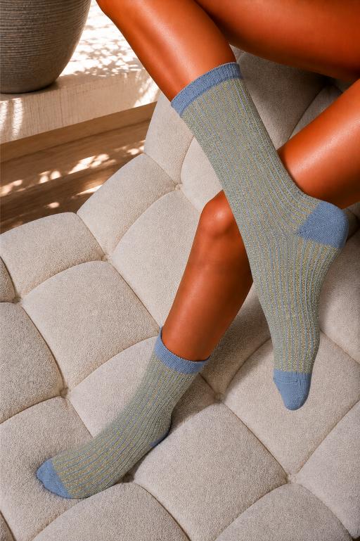Chaussettes SAM Lurex Jeans