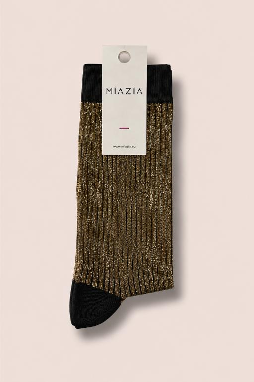 Chaussettes SAM Lurex Black