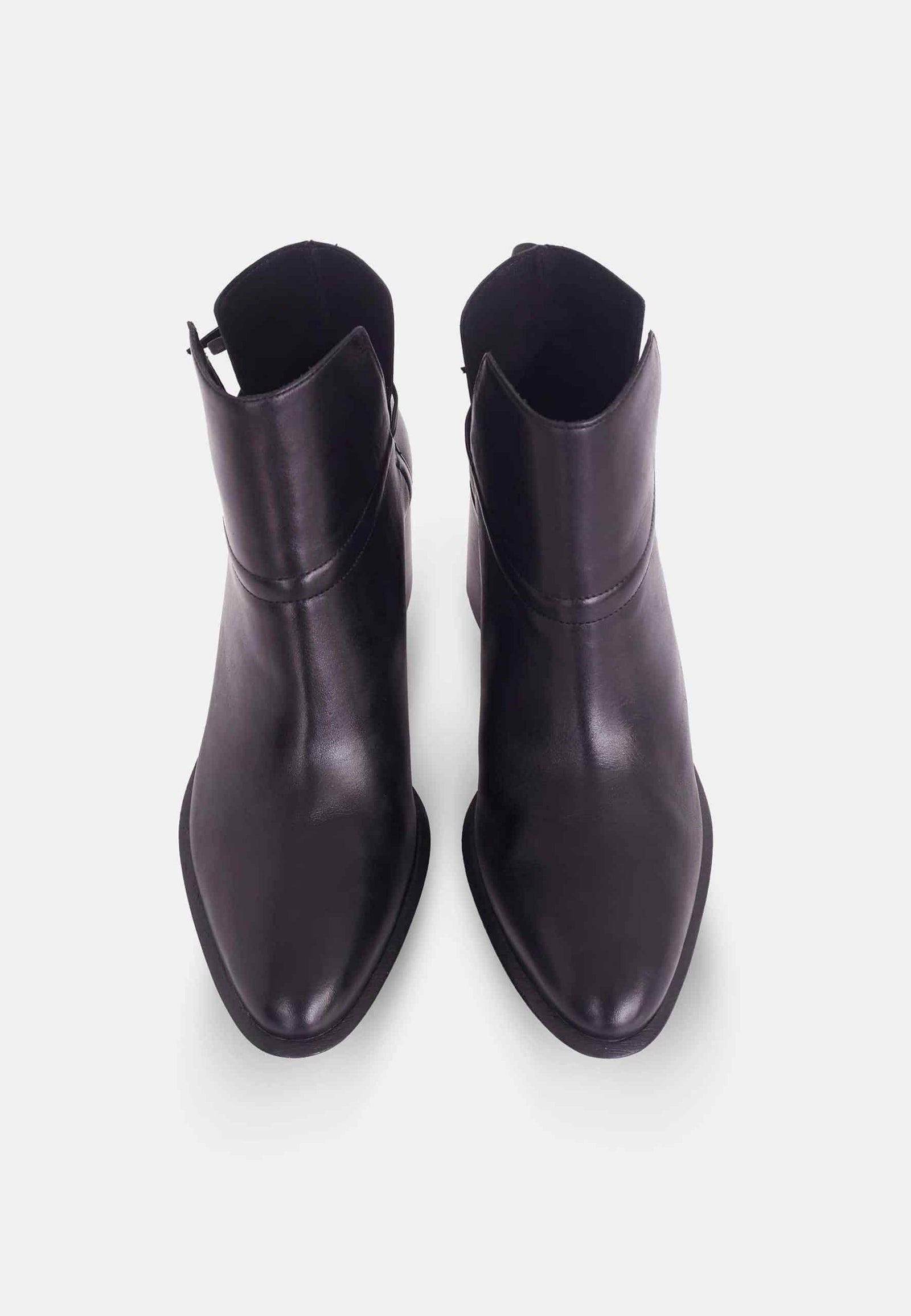 Bottines à Talon Attalea Mangará - Chaussures en Cuir Élégantes