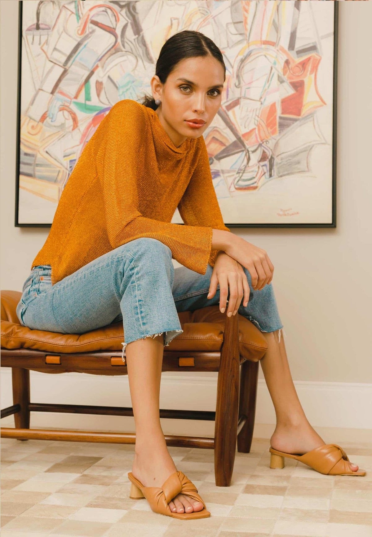 Mangará Caroba Muiltjes met Blokhak - Bruin