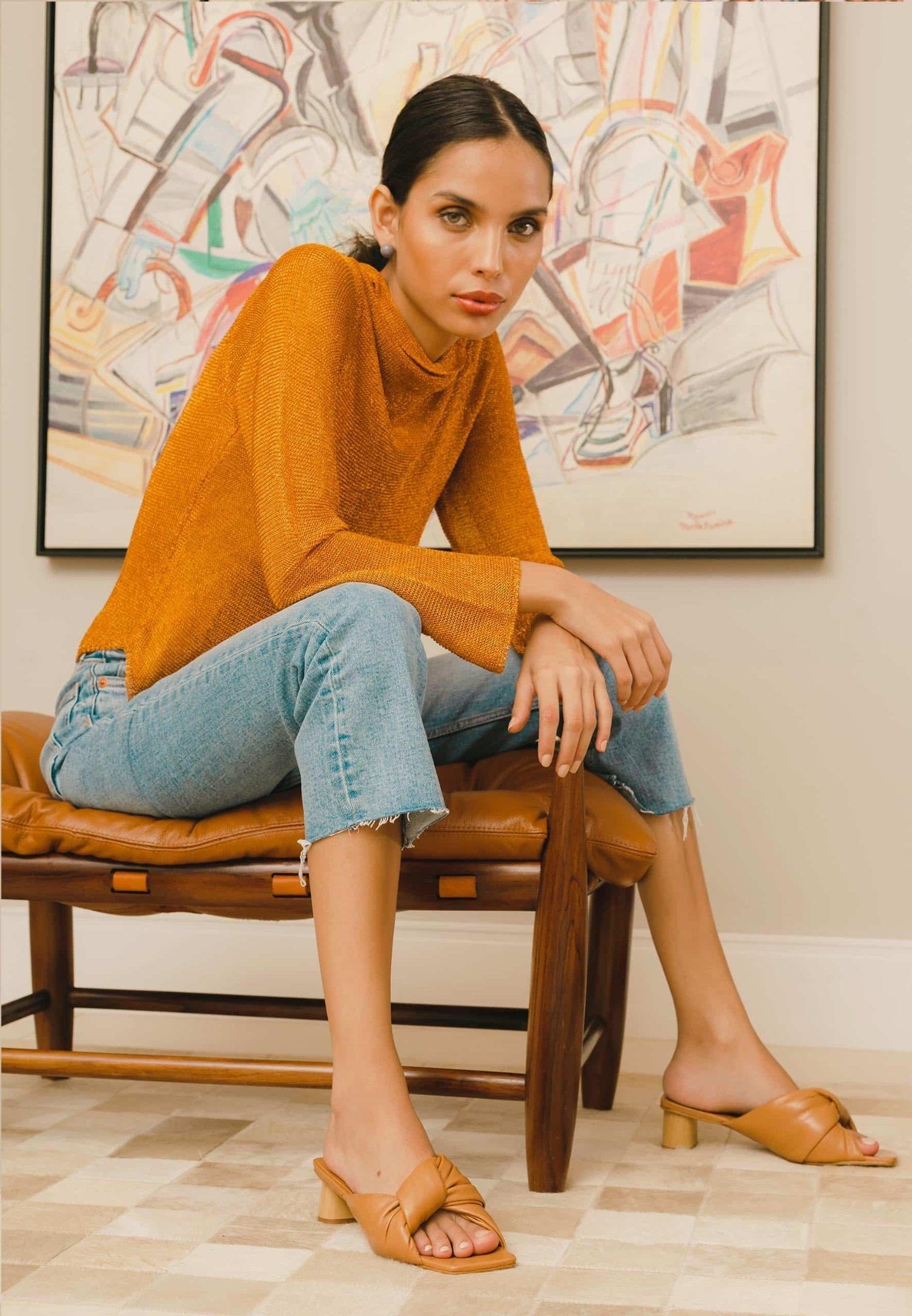 Mangará Caroba Muiltjes met Blokhak - Bruin