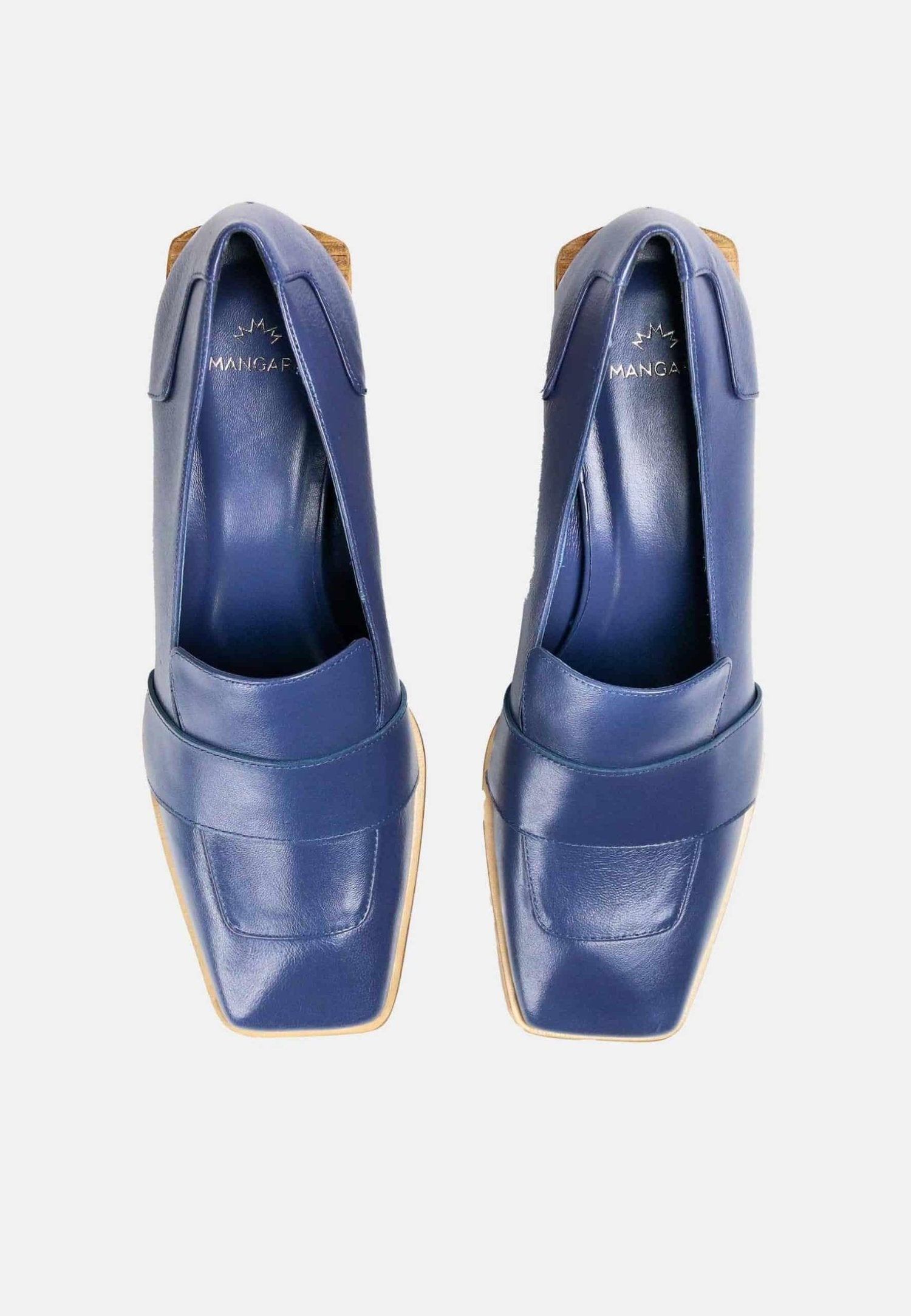 Mangará Louro Leren Mocassins - Premium Dames Schoenen - Blauw