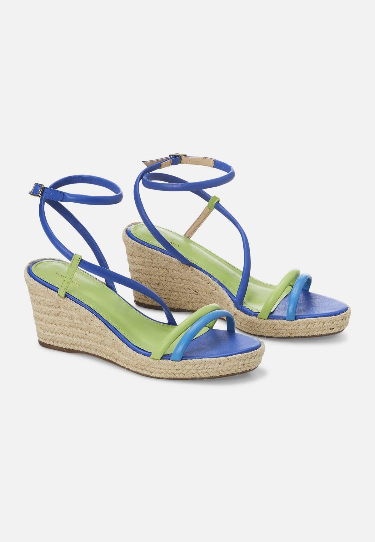 Mangará Romã Espadrilles Wedges - Stijlvol en Comfortabel - Blauw
