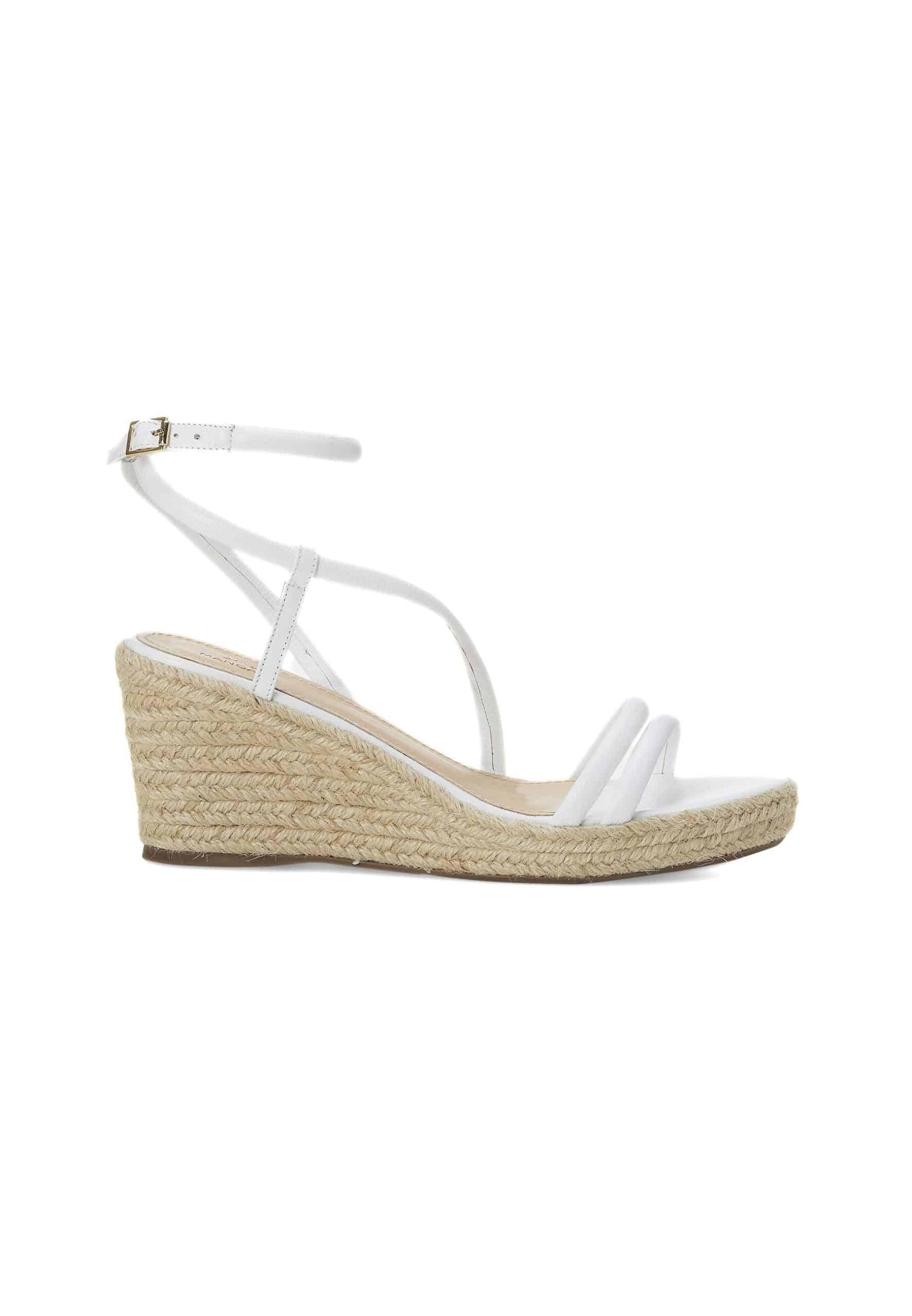 Mangará Romã Espadrilles Wedges - Stijlvol en Comfortabel - Wit