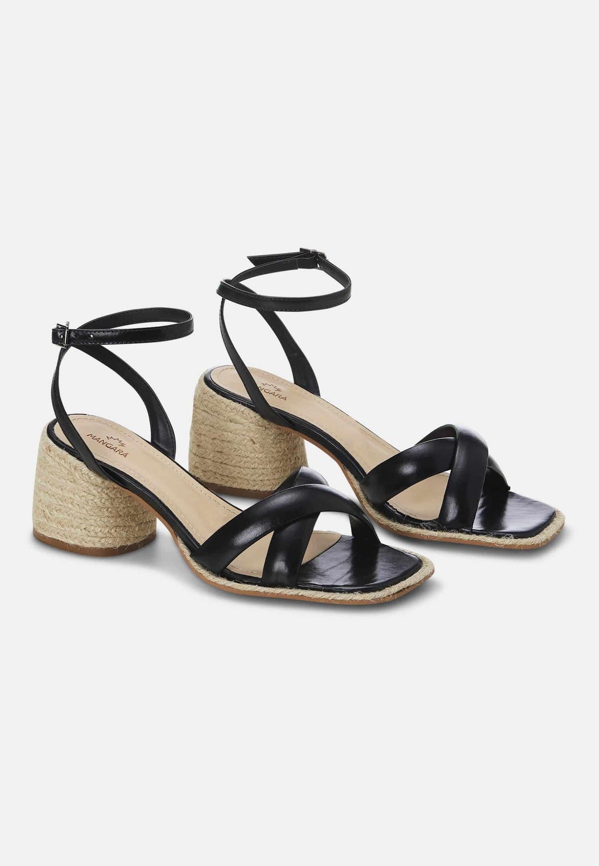Marica Zwarte Sandalen met Blokhak - Elegant en Comfortabel - Zwart
