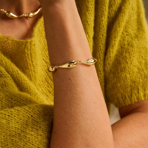 Armband - Dinge Goudkleurig