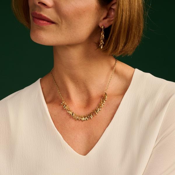 Halsketting - Darius Goudkleurig