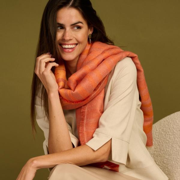 Sjaal - Lcscarves199 Oranje