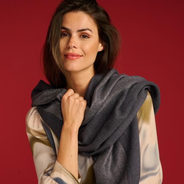 Sjaal - Lcscarves200 Blauw