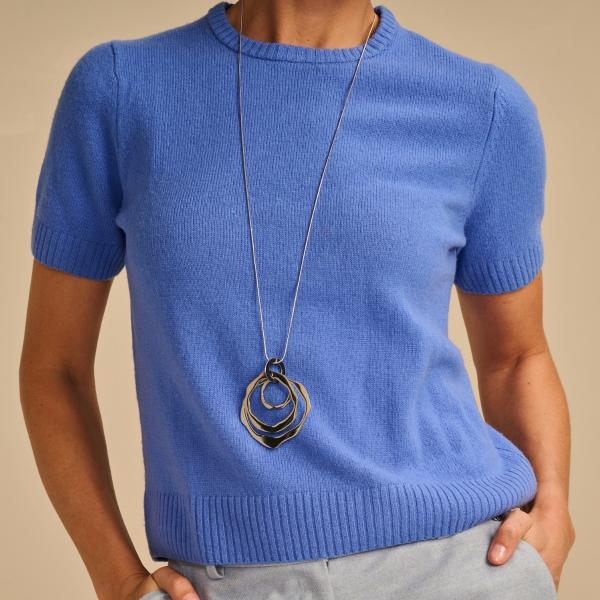 Halsketting - Gamza Zilverkleurig